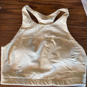 Outdoor Voices sports bra in light yellow size S